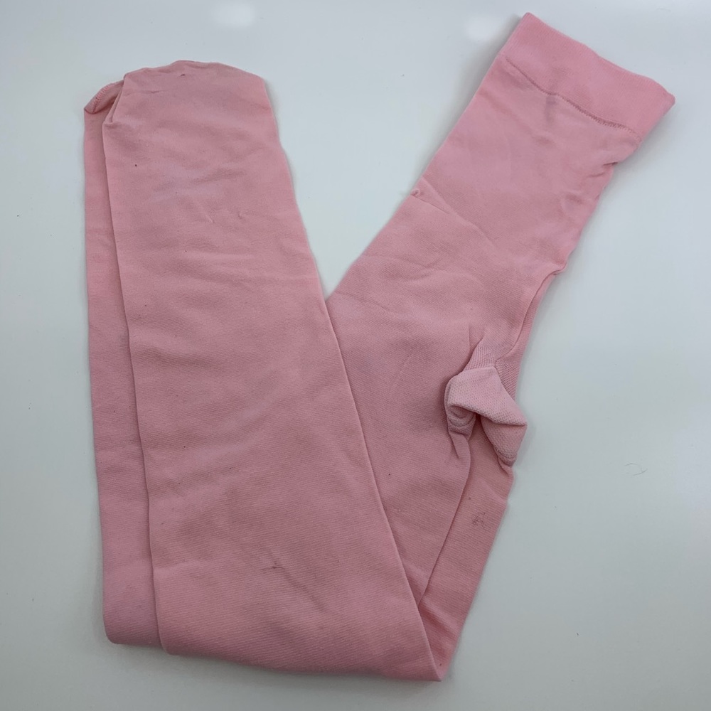Pale pink tights